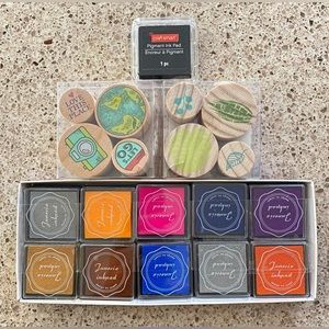 Rubber Stamps And Stamp Pads